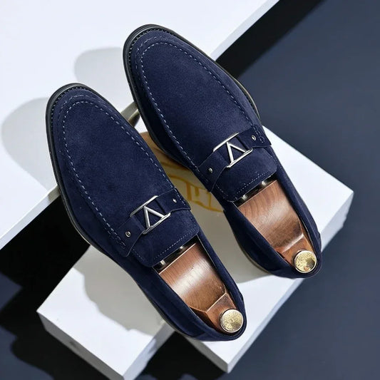 Sergey Suede Leather Loafers