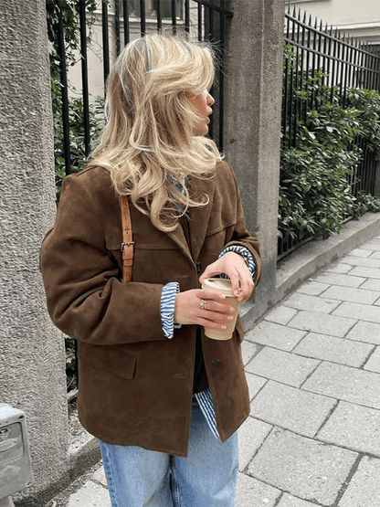 Demi | Brown High Street Autumn Jacket Ladies