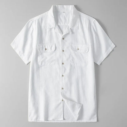 Empire Linen Button-Up Shirt