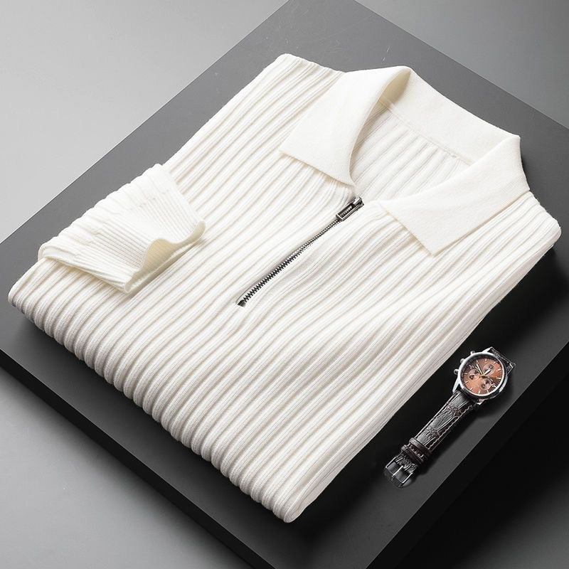 Milano-Calou Premium Polo Sweater