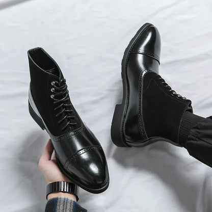 Oxford Leather Boots