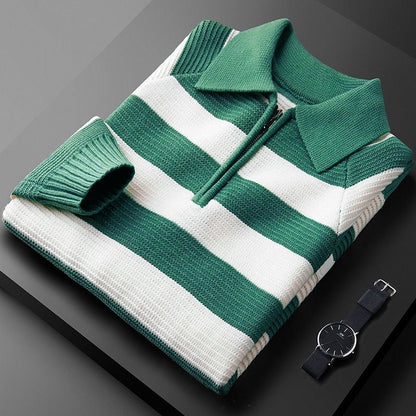 Vinizio Classic Stripe Polo Shirt