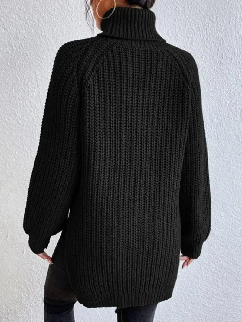 Lily Oversized Turtleneck Sweater