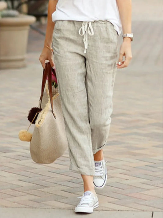 Maggie | Cozy Linen Pants