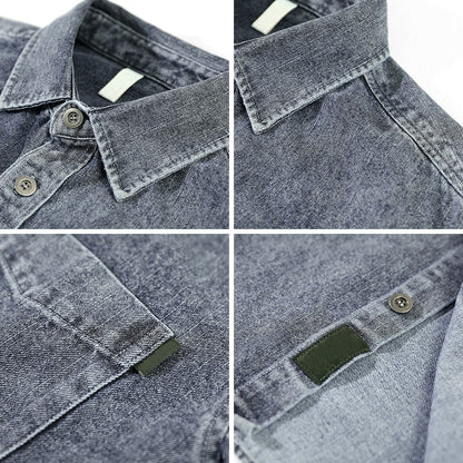 Trucker Washed Denim Shirt