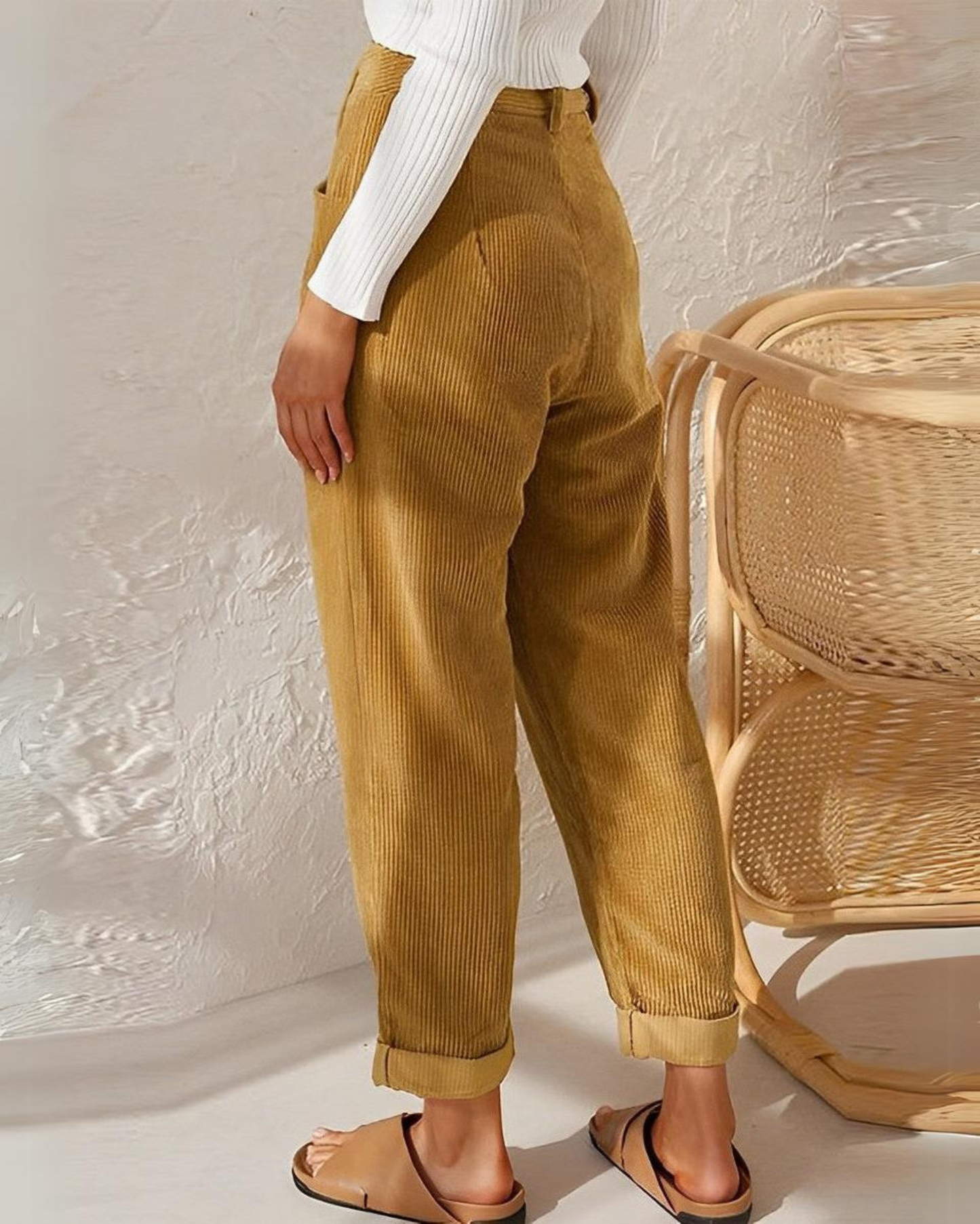 Jennifer | Stylish Corduroy Trousers