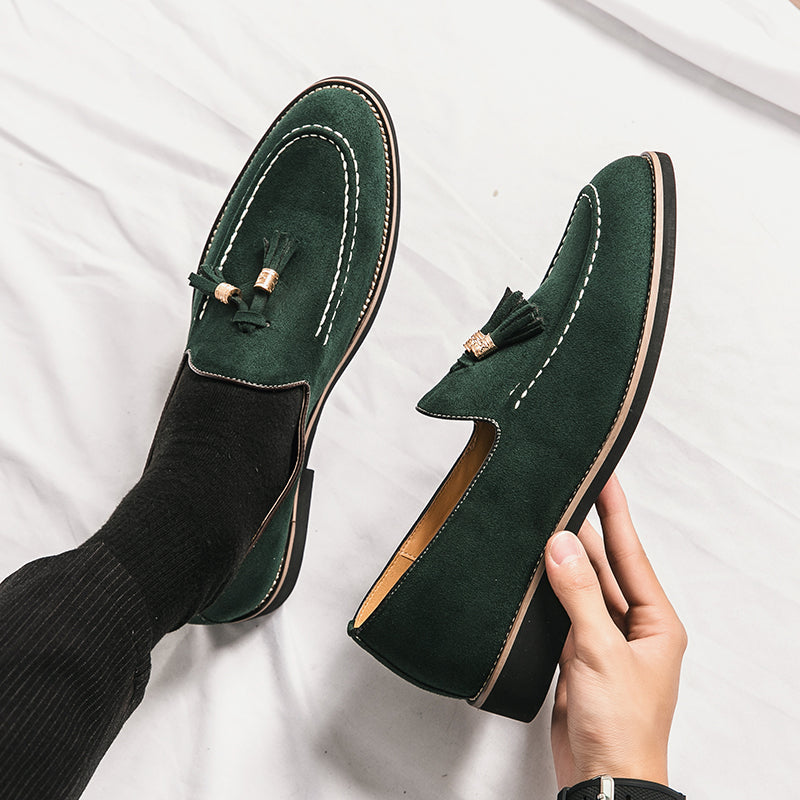 Enzo Torino Suede Loafers