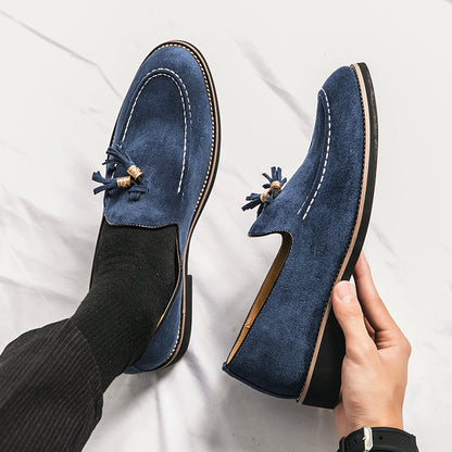 Enzo Torino Suede Loafers