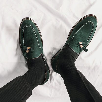 Enzo Torino Suede Loafers