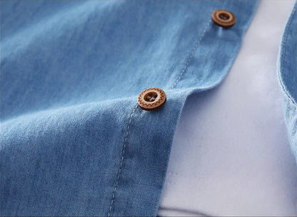 THE ROYAL SAPPHIRE DENIM SHIRT