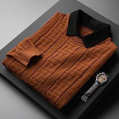 Salvatore Refined Polo Sweater