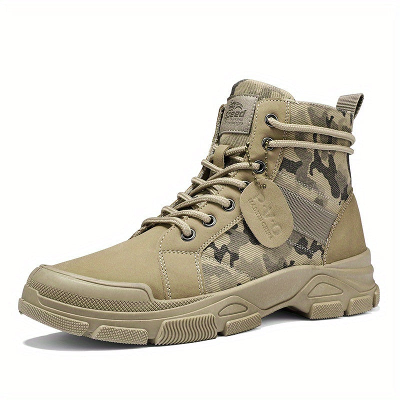 Dexter | Tactical camouflage lace-up shoes