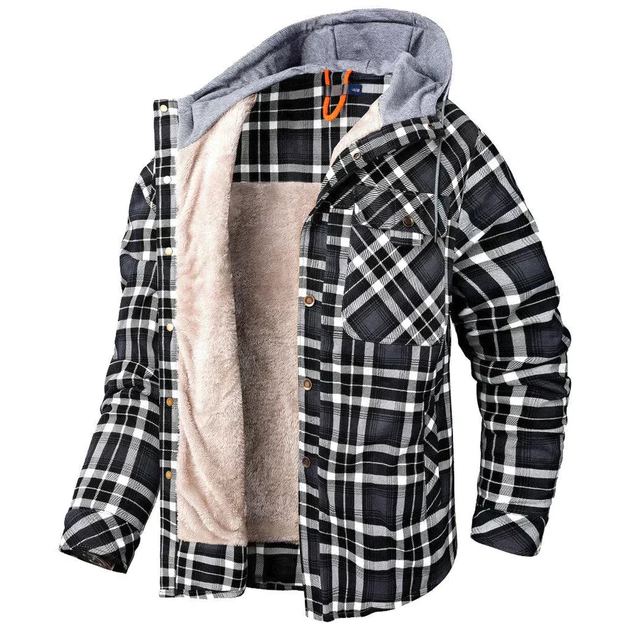 Noah - Flannel Fleece Winter Jacket