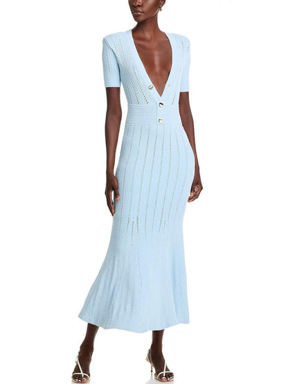 Elevated Knit Midi Dress