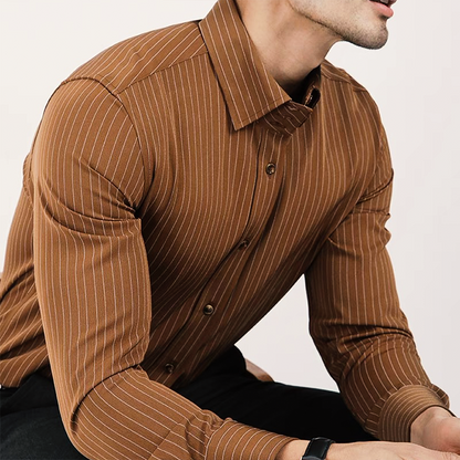 SARTORIAL COUTURE® NON-IRON STRIPED DRESS SHIRT