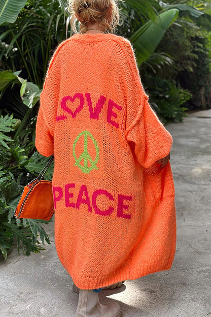 Ibiza - Love & Peace Cardigan