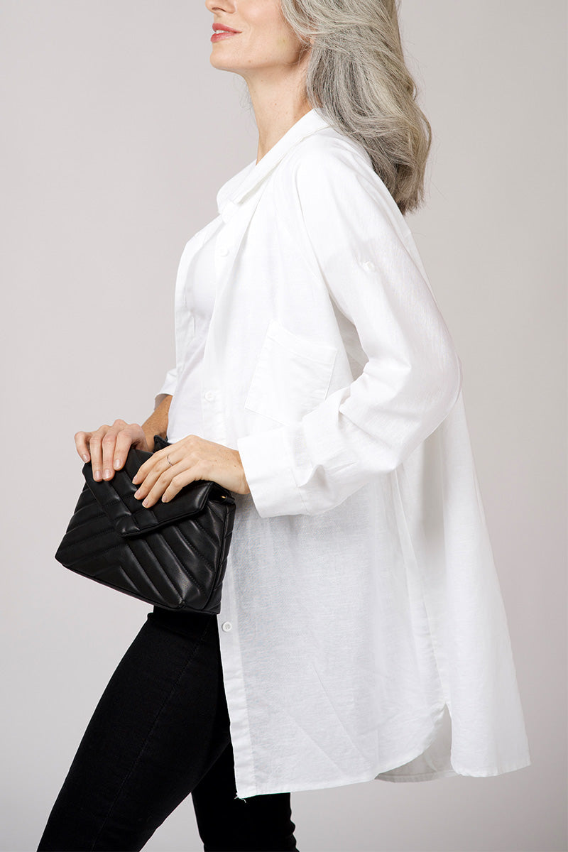 Oversized Linen Shirt