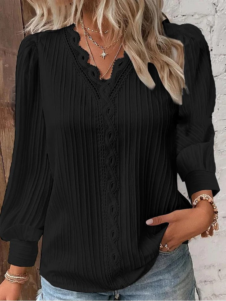 The Monteflare Blouse | Long Sleeve