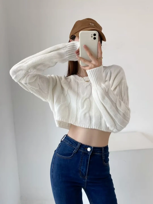 Marcelo Cropped Pullover